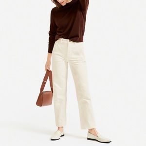 COPY - Everlane The Straight-Leg Crop Pant in Sandstone